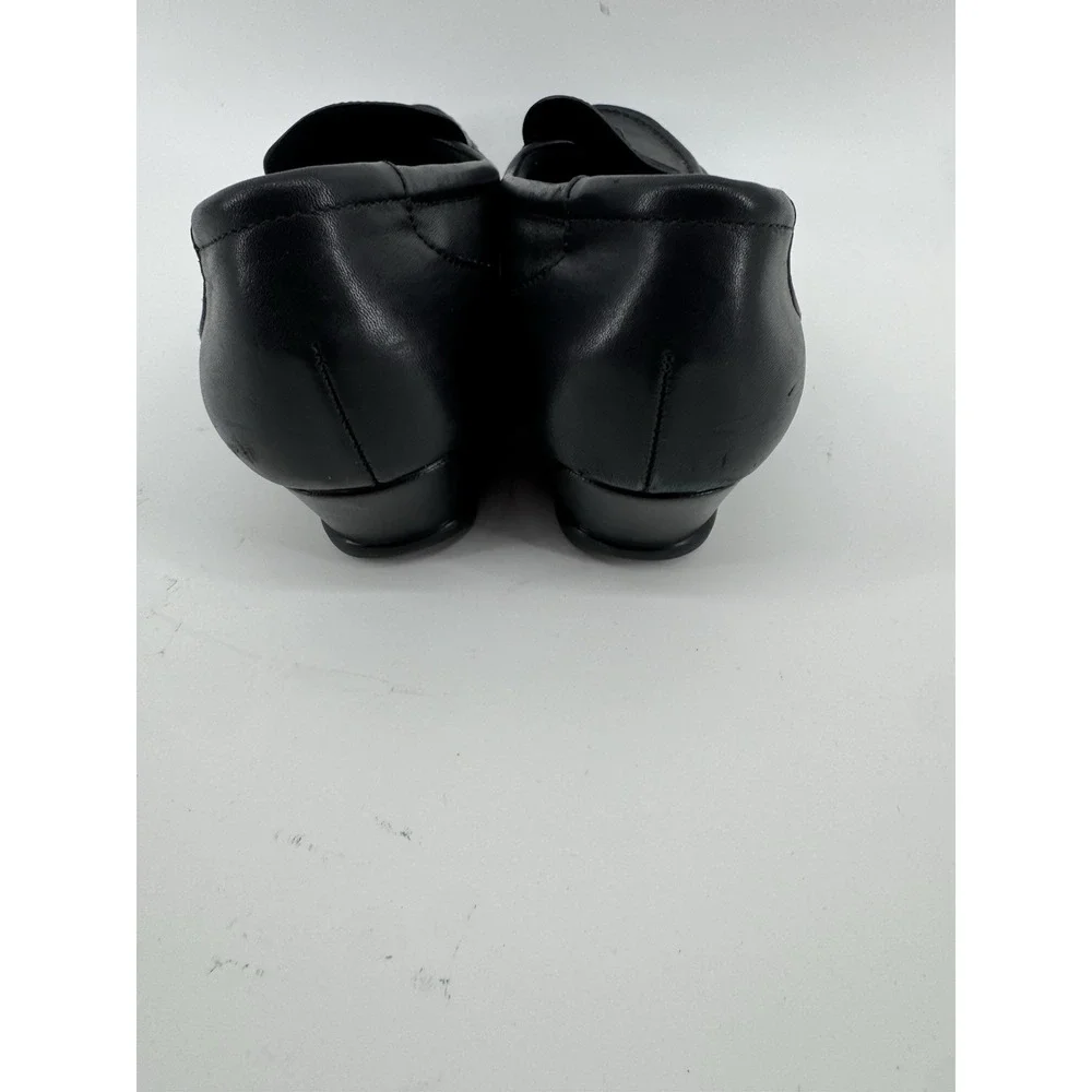 SAS Shoes Women's 11.5 Black Easier Leather Loafers Comfort Shoes Slip On